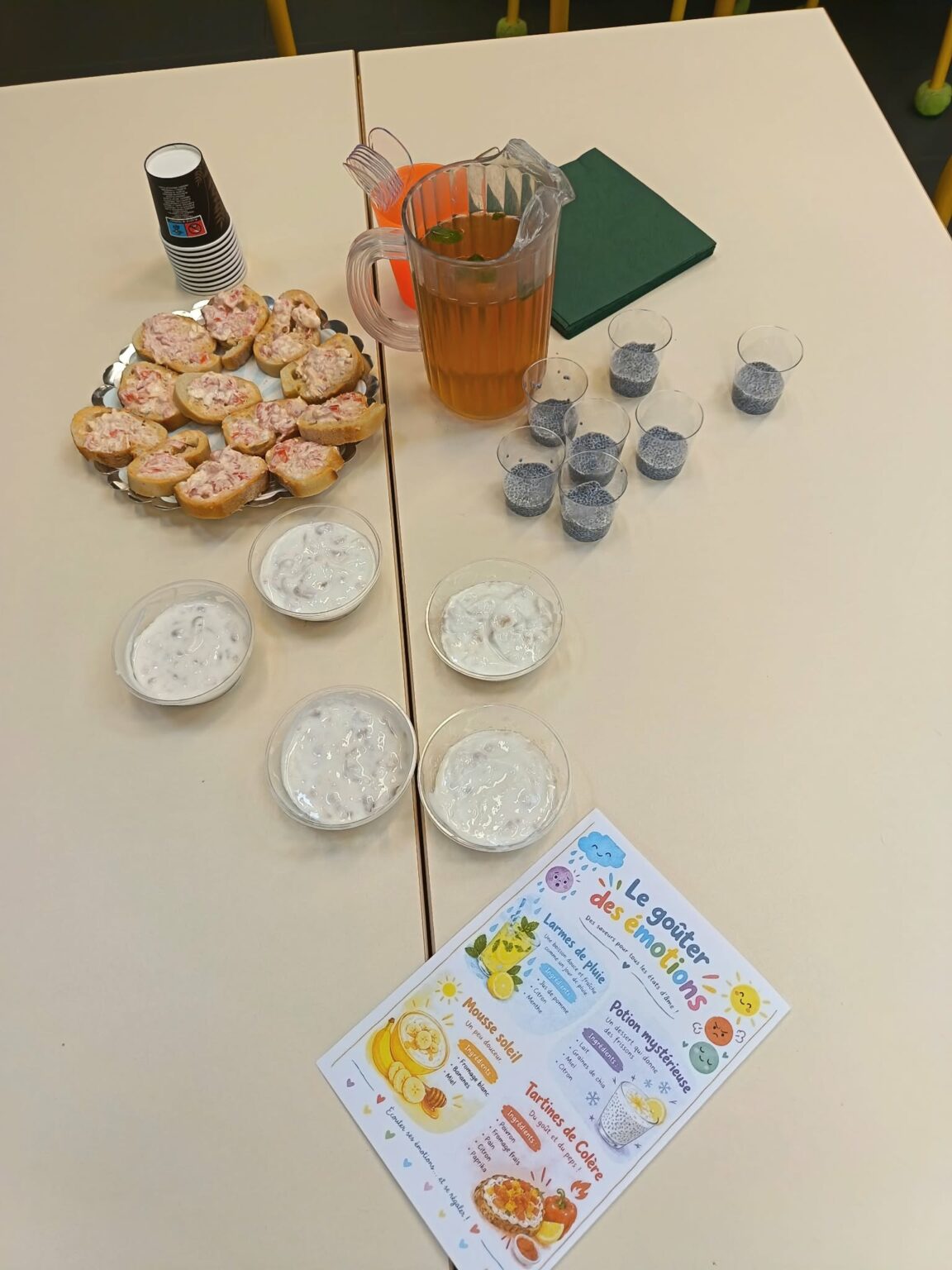 Goûter des émotions en MS GS